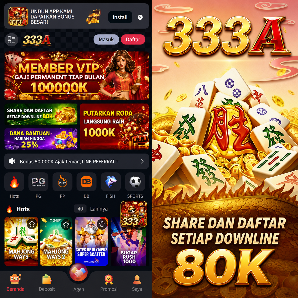 333A - Akun Resmi 333a Unduh Mudah