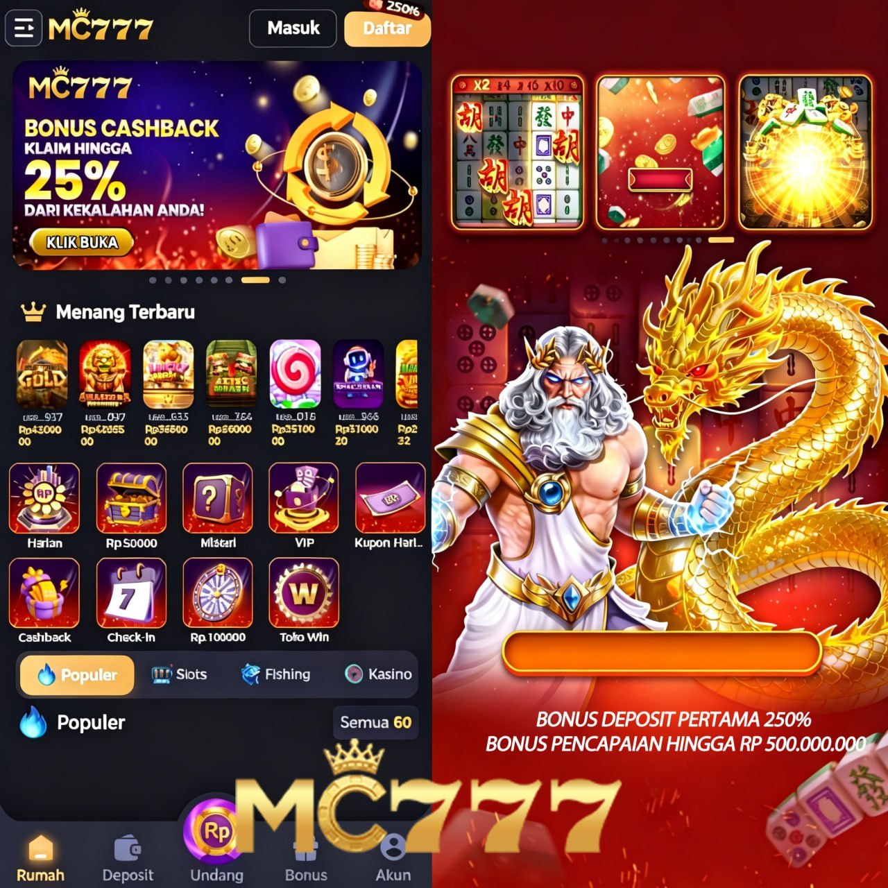 MC777 - mc777 App Akun Aman Terbaru 🔥
